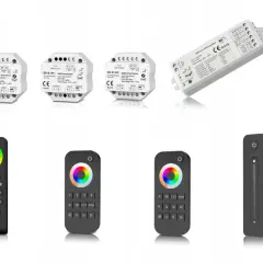 Pilot do LED, kontrolery i piloty RGB, CCT, WiFi, Zigbee.