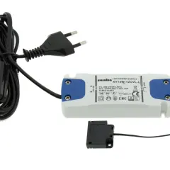 Zasilacz LED 12V 15W z wtyczką i przełącznikiem. Idealny do oświetlenia LED, jaki zasilacz do żarówek led 12v? Ten sprawdzi się świetnie.