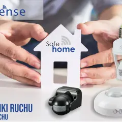 Nowoczesne czujniki ruchu w domu zapewniają bezpieczeństwo i komfort. Zadbaj o swój "Safe home".