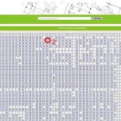 Tabela z oznaczeniami diod SMD. Znajdź kod swojej diody, np. 1G.