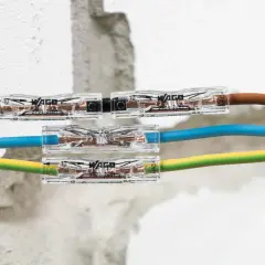 Złączki WAGO pomagają sprawdzić, w którym miejscu jest przerwany kabel, łącząc przewody.