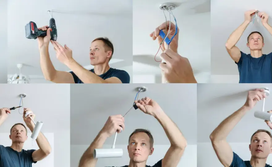 Jak podłączyć lampę sufitową? Poradnik krok po kroku