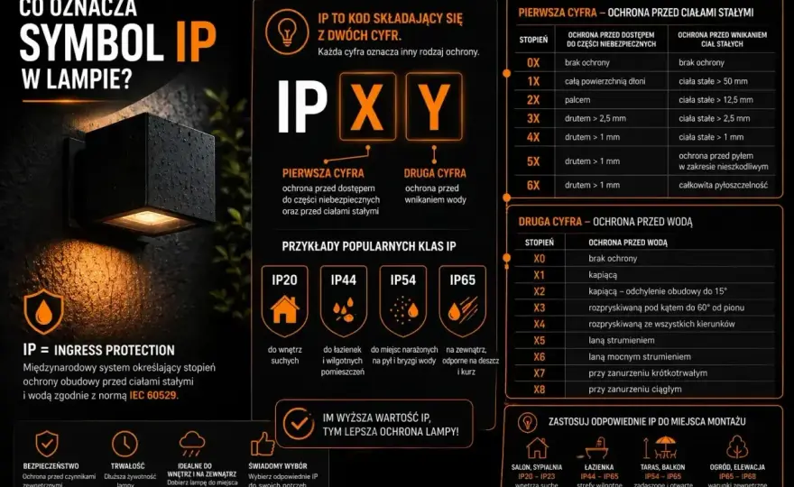 IP21 - co oznacza i gdzie można go stosować?